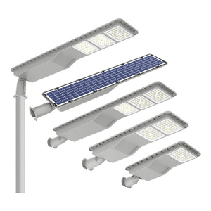 Le plus récent modèle IP65 étanche extérieur route jardin lampe 50W-300W aluminium tout-en-un LED lampadaire solaire - Product Image 2