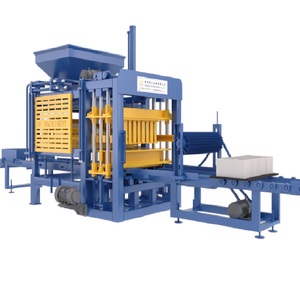 Lồng vào nhau pondeuse parpaing Máy làm gạch trong Kenya QT4-16 bê tông rỗng khối Khối Máy làm - Product Image 1