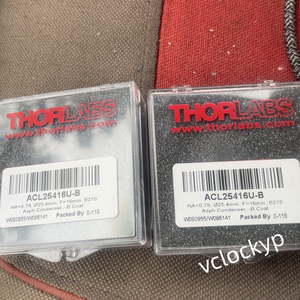 1 Uds. NUEVO THORLABS ACL25416U-B NA = 0,79 Lente de 25,4mm Entrega rápida a través de Fedex/DHL - Product Image 2