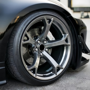 Дневные диски из кованого сплава, хромированные диски с 5 спицами для Nismo V1 колеса с Nissan Q50 Q70 350z 370z G37 - Product Image 1