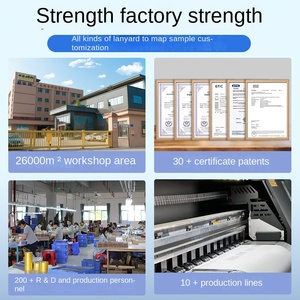 Tùy chỉnh thân thiện với môi trường hiện đại đơn giản giấy phép làm việc dây buộc thẻ chuyển nhiệt tay áo treo dây vải <span class=keywords><strong>polyester</strong></span> - Product Image 4