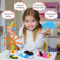 Kits STEM 4 en 1, kits scientifiques robotiques pour enfants, jouets éducatifs STEM, kits scientifiques, jouets STEM pour enfants