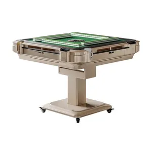 Máquina de Mahjong inteligente TongQueTai, mesa de Mahjong plegable completamente automática y mesa de doble uso para el hogar