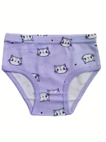 Sous-vêtements pour filles d'école en coton de haute qualité Style et couleur aléatoires Culottes pour enfants - Vente en gros