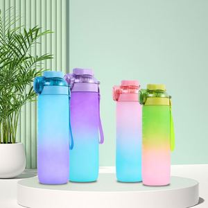 32Oz/1L Half Gallon <b>Bottle</b> With Storage Bpa Free Sport Water Jug Reusable Insulated Neoprene Sleeve - Product Image 5