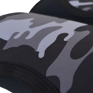 Genouillères de musculation et de powerlifting 7MM en polyester à compression, motif camouflage, élastiques pour hommes, utilisables en toutes saisons - Product Image 4