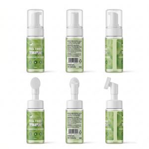 Espuma Limpiadora <span class=keywords><strong>Facial</strong></span> Refrescante a Base de Plantas Puras con Árbol de Té para Reparación Post-Acné - Product Image 2