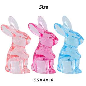 Lapin personnalisé de luxe fait à la main jouet de lapin de Pâques adapté à l'âge décor pour la fête des enfants vente chaude Animal lapin artisanat cadeau - Product Image 5