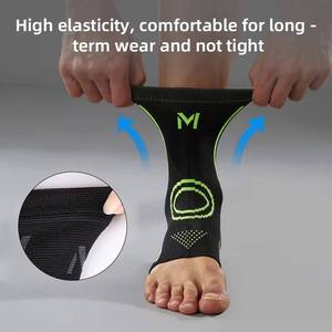 Attelle de cheville ajustable ultra-fine à compression serrée, en nylon respirant, pour la protection des articulations du pied et des entorses - Product Image 3