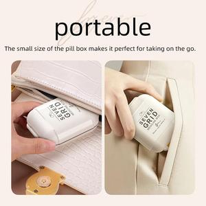 Xách tay <span class=keywords><strong>Pill</strong></span> <span class=keywords><strong>Box</strong></span> với 7 ngăn, không khí-chặt chẽ y học trường hợp nhỏ, du lịch <span class=keywords><strong>Pill</strong></span> Organizer <span class=keywords><strong>Box</strong></span> cho sử dụng hàng ngày - Product Image 6