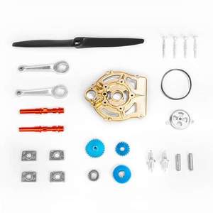 Pièces RC pour bricolage, modèle de <span class=keywords><strong>moteur</strong></span> <span class=keywords><strong>Stirling</strong></span> DM114, <span class=keywords><strong>moteur</strong></span> bicylindre en V, kit d'ornements en résine, jouets pour adultes, <span class=keywords><strong>meilleur</strong></span> cadeau éducatif, <span class=keywords><strong>moteur</strong></span> - Product Image 2