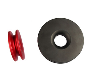 200KN ATV/AUV anneau de récupération de <span class=keywords><strong>poulie</strong></span> de bloc d'arrachement en aluminium accessoires hors route - Product Image 4