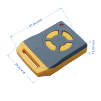 Télécommande universelle 4 canaux 433 MHz à balayage automatique pour porte de garage et ouvre-porte automatique – Nouveauté usine