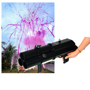 Gender Reveal Wedding <strong>DJ</strong> SFX Powerful <strong>DJ</strong> Metal Confetti Cannon 20W Three Heads Electric Shooter for Celebration and Performance - Product Image 4