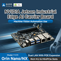 Carte mère de développement PLink NVIDIA Elite Partner Y-C11 Orin Nano/NX avec double LAN POE pour la vision industrielle