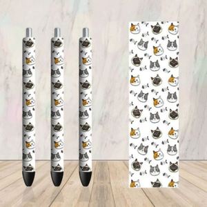 4.8 X 1.5 Inch Factoroy Wholesale Supplier Custom Printing Fashion Logo UV DTF Pen <b>Wraps</b> Transfer Stickers - Product Image 5