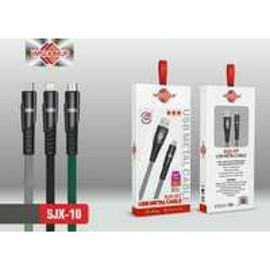 Resistente cavo dati 3-in-1 in-plastica e metallo con Micro-USB Super veloce 120W 6A ricarica rapida sincronizzazione - Product Image 1