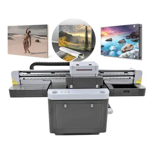 Factory Direct Sale UV-Flach bett drucker ausrüstung PVC-Drucker maschine Drucker