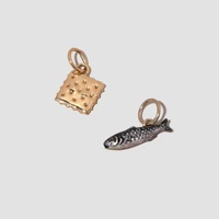 Petits pendentifs de mode pour collier et bracelet, accessoires de bricolage, pendentifs en métal plaqué or 18 carats de haute qualité