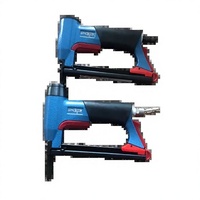 Agrafeuse pneumatique bricolage de haute qualité modèle 7116 agrafeuse pneumatique à long nez avec agrafes en fil d'acier galvanisé outils utilisés