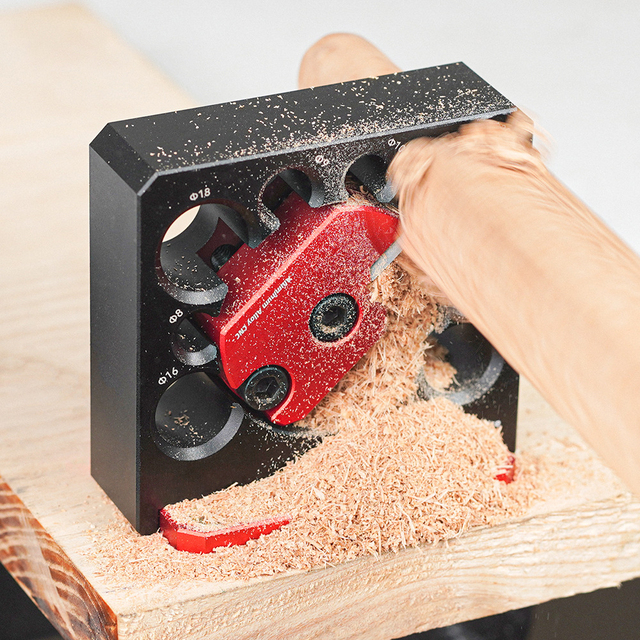 Woodworking Adjustable Electric Handy Mini Round Drill Tool