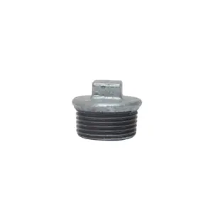 Hot selling plug iso 9001 malleable casting iron male end gi beaded BS 1/2-4'' plug for water supply system