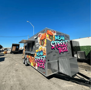 รถขายอาหารบาบีคิวรถลากอาหารบนถนนเคลื่อนที่ได้รถลากอาหารแฟรนไชส์ - Product Image 2