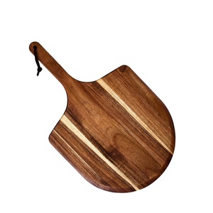 Planche à pâté en bois <span class=keywords><strong>d</strong></span>'acacia avec poignée et trou <span class=keywords><strong>de</strong></span> suspension, pelle à pizza en bois, plateau <span class=keywords><strong>de</strong></span> service pour <span class=keywords><strong>charcuterie</strong></span>, pain, fromage et fruits - Product Image 5