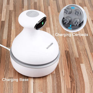 Alat Pijat Kulit Kepala Terapi Cahaya Merah Elektrik Genggam untuk Pertumbuhan Rambut dan Relaksasi Tubuh, Grosir Kustomisasi OEM - Product Image 4