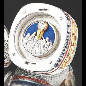 En gros 2025 Oklahoma City Thunder Championnat Anneaux Unisexe Mode Argent Plaqué Alliage Basketball Sport Bijoux pour Fan - Product Image 3