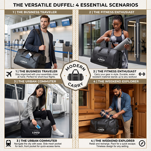 Bolsa <span class=keywords><strong>de</strong></span> Viaje <span class=keywords><strong>de</strong></span> Cuero <span class=keywords><strong>de</strong></span> Lujo Personalizada, Unisex, Impermeable, con Cierre, Plegable, para Ropa <span class=keywords><strong>de</strong></span> Gimnasio, Zapatos, Logotipo Personalizado, Bolsa <span class=keywords><strong>de</strong></span> Mano, Bolsa <span class=keywords><strong>de</strong></span> Almacenamiento para Hombre - Product Image 3