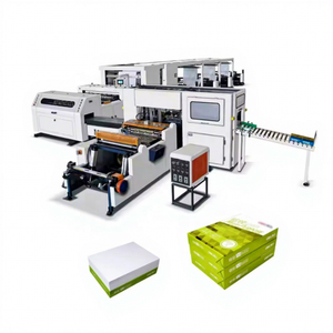 Macchina Automatica per la Produzione di Carta A4, <span class=keywords><strong>Linea</strong></span> di Taglio da Rotolo a Foglio, Macchina per Taglio e Confezionamento Carta A3 - Product Image 1