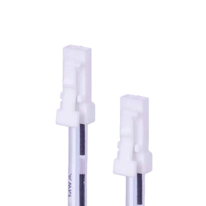 Dupont-Steckverbinder SMD-Lichtstreifen 2-Pin Stecker-Buchse Kupfer PVC LED-Zubehör 15mm Schweißverbinder Elektronikzubehör - Product Image 4
