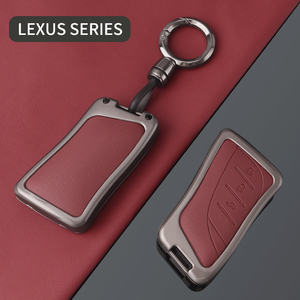 Funda de aleación de Zinc para llave de coche, para <span class=keywords><strong>Lexus</strong></span> <span class=keywords><strong>NX</strong></span> ES <span class=keywords><strong>UX</strong></span> US RC LX GX IS RX 200 <span class=keywords><strong>250h</strong></span> 350h LS 450h 260h 300h UX200 - Product Image 2