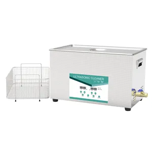 Für metall pcb aluminium teile reinigung digital ultraschall ultraschall waschmaschine 30 l mit 500 w heizung degas funktion