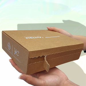 Độc đáo Tear mở vận chuyển bưu phẩm hộp Bưu Chính gửi thư hộp với dính Tear Strip cho quà tặng - Product Image 3