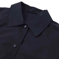 Logo personnalisé Polyester Nylon imperméable coupe-vent entraîneurs veste hommes concepteur en plein air décontracté mode Streetwear veste de travail