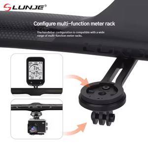 Manillar integrado LUBJE Aero-Enrutamiento de cable interno completo Aleación de aluminio Barra de caída de <span class=keywords><strong>bicicleta</strong></span> de carretera <span class=keywords><strong>Accesorios</strong></span> de <span class=keywords><strong>bicicleta</strong></span> - Product Image 5