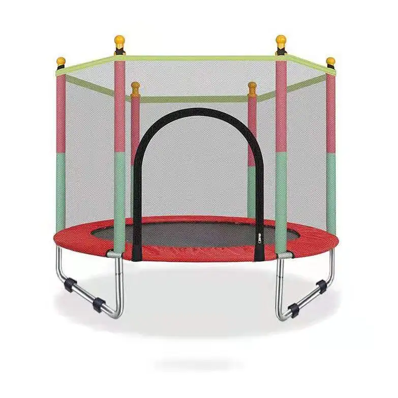 Lit extérieur de trampoline de forme physique avec la clôture de tente avec le lit protecteur de trampoline d'enfants de 1.4 m