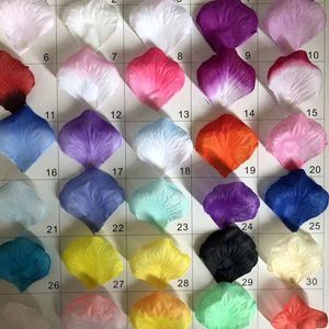 Pétales de fleurs artificielles, 100 pièces, 1 sachet, pétales de <span class=keywords><strong>rose</strong></span>, pétales de <span class=keywords><strong>rose</strong></span> non tissés, mariage, proposition, décorations florales pour anniversaire - Product Image 2