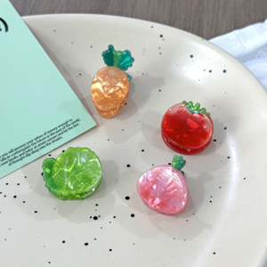 Simulation en forme de légume petite pince à <span class=keywords><strong>cheveux</strong></span> aubergine carotte tomate épingle à <span class=keywords><strong>cheveux</strong></span> pince latérale pour <span class=keywords><strong>cheveux</strong></span> cassés Bang pince accessoire de <span class=keywords><strong>cheveux</strong></span> - Product Image 3