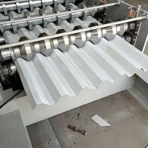 Aluminium Gegalvaniseerd Calamine Gegolfd Zink Dakbedekking Vellen Making Machine Uit China