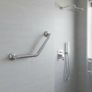 Barre d'appui murale en acier inoxydable 304, antidérapante, polie, poignée de sécurité pour salle de bain, design minimaliste durable - Product Image 6