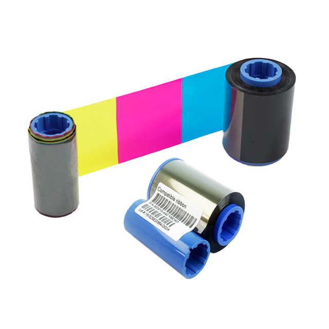 Guodi LinkWin Multi-Brand Compatible Color Ribbon YMCKO 24mm 800015-440 for P330i P420i P430i ID Card Printer UV Printing