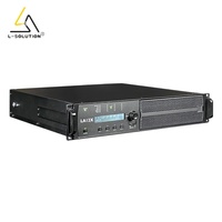 LA12X Système de contrôleur d'amplificateur de son audio professionnel pour DJ pour Line Arrays Subwoofer Performance Neodymium Magnet