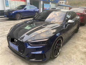 ZNDR Nouveau Capot en Fibre de Carbone Audi A5 S5 RS5 2017-2024 Auto-adhésif Style Transparent Amélioré - Product Image 4