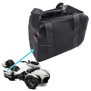 Sacoches universelles pour moto <span class=keywords><strong>Can</strong></span> <span class=keywords><strong>Am</strong></span> Spyder RT, organisateur de coffre étanche, sac à bagages amovible EDC avec sangles de sac à dos - Product Image 1