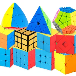 Wholesale Stress Relief Fidget Toy Games Kids Pyramid Magnetic Cube Kids Fun Introductory Educational Toys