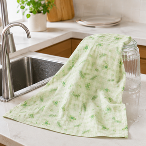 Restaurant Printed Cotton Tea <b>Towel</b> Commercial <b>Kitchen</b> <b>Towel</b> for Hotel Catering Supply Bulk Supplier - Product Image 1