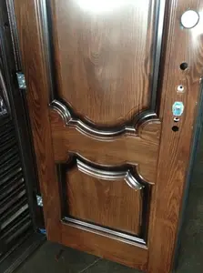 ドアデザイン中国サプライヤーカスタムハウス玄関ドア鉄鋼